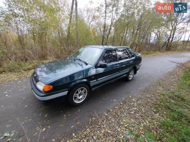 Зеленый ВАЗ 2115 Самара, объемом двигателя 1.6 л и пробегом 225 тыс. км за 1650 $, фото 11 на Automoto.ua