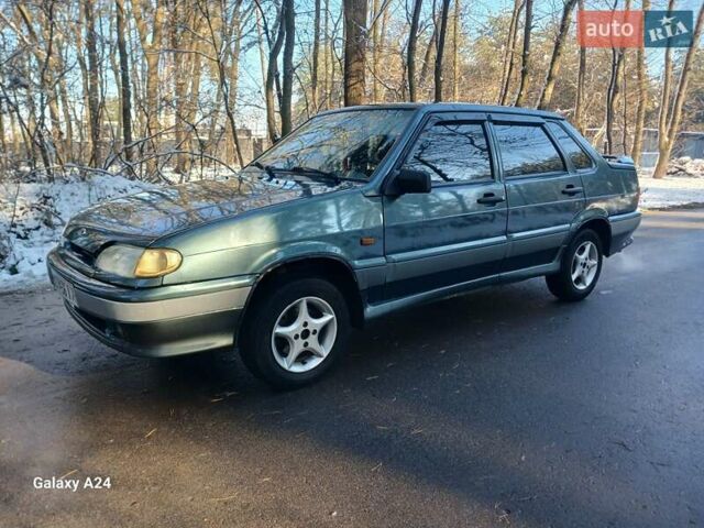 Зелений ВАЗ 2115 Самара, об'ємом двигуна 1.6 л та пробігом 138 тис. км за 1350 $, фото 9 на Automoto.ua