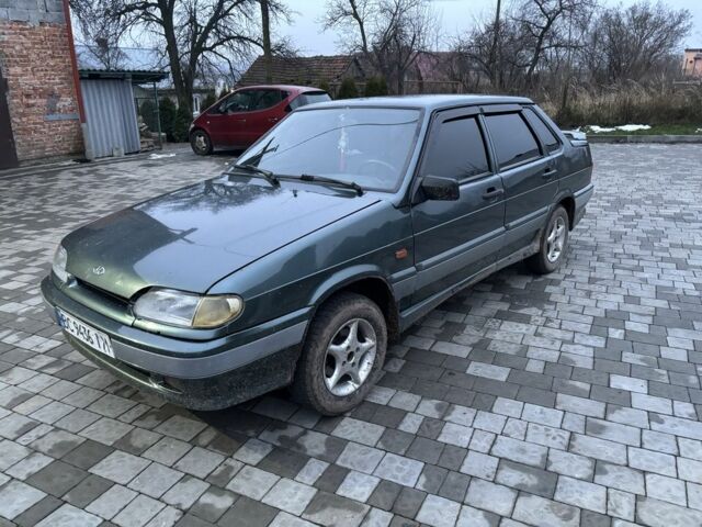 Зелений ВАЗ 2115 Самара, об'ємом двигуна 1.6 л та пробігом 138 тис. км за 2100 $, фото 1 на Automoto.ua