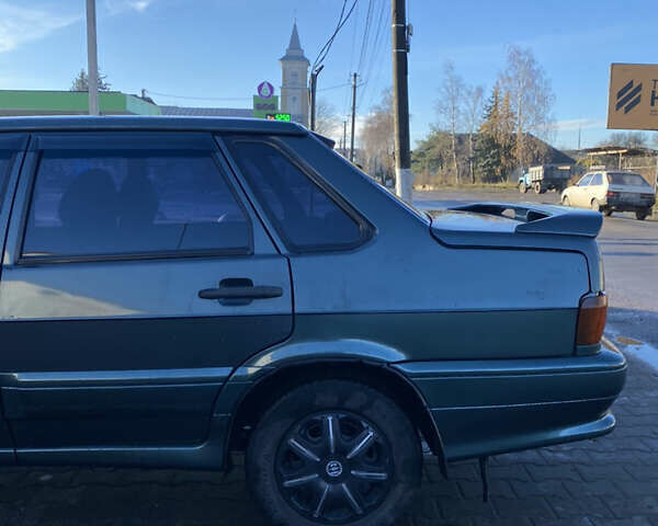 Зеленый ВАЗ 2115 Самара, объемом двигателя 1.6 л и пробегом 277 тыс. км за 1850 $, фото 5 на Automoto.ua