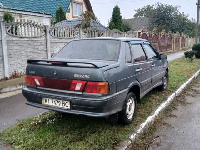 Зеленый ВАЗ 2115 Самара, объемом двигателя 1.6 л и пробегом 156 тыс. км за 1500 $, фото 2 на Automoto.ua