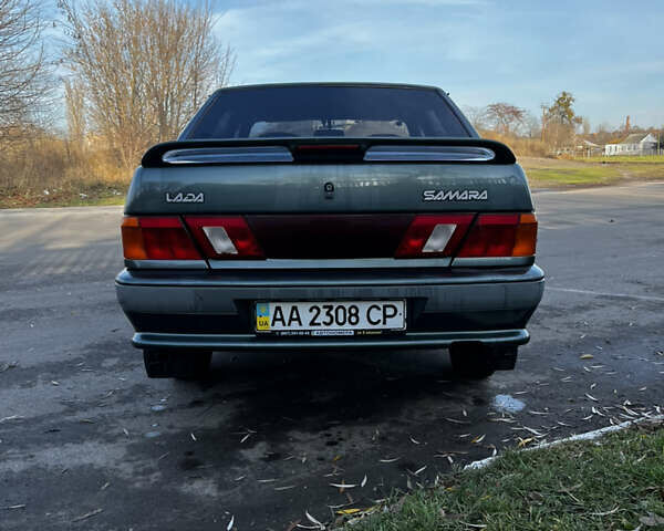 Зелений ВАЗ 2115 Самара, об'ємом двигуна 1.6 л та пробігом 206 тис. км за 2850 $, фото 7 на Automoto.ua