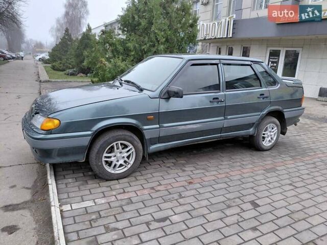 Зеленый ВАЗ 2115 Самара, объемом двигателя 1.6 л и пробегом 133 тыс. км за 1950 $, фото 11 на Automoto.ua