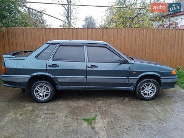 Зелений ВАЗ 2115 Самара, об'ємом двигуна 1.6 л та пробігом 133 тис. км за 2300 $, фото 3 на Automoto.ua