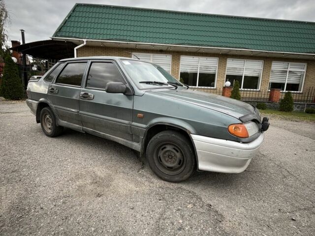 Зеленый ВАЗ 2115 Самара, объемом двигателя 1.6 л и пробегом 115 тыс. км за 950 $, фото 2 на Automoto.ua