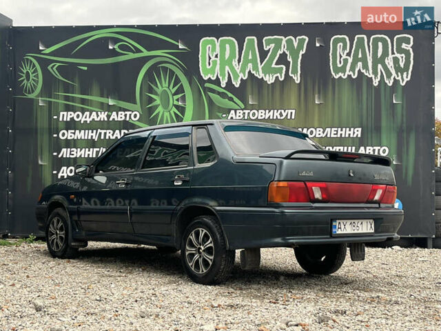 Зелений ВАЗ 2115 Самара, об'ємом двигуна 1.6 л та пробігом 252 тис. км за 1700 $, фото 7 на Automoto.ua