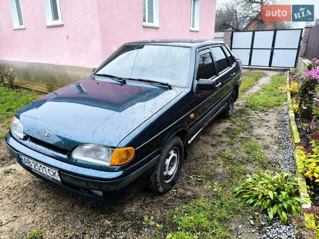 Зеленый ВАЗ 2115 Самара, объемом двигателя 1.6 л и пробегом 168 тыс. км за 1350 $, фото 1 на Automoto.ua