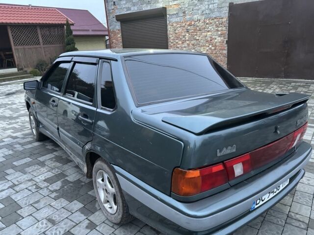 Зелений ВАЗ 2115 Самара, об'ємом двигуна 1.6 л та пробігом 138 тис. км за 2100 $, фото 6 на Automoto.ua