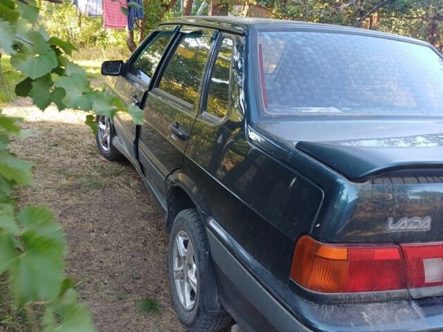 Зелений ВАЗ 2115 Самара, об'ємом двигуна 0 л та пробігом 190 тис. км за 2000 $, фото 2 на Automoto.ua