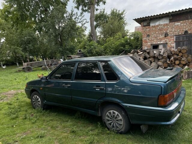 Зеленый ВАЗ 2115 Самара, объемом двигателя 1.6 л и пробегом 130 тыс. км за 1400 $, фото 7 на Automoto.ua