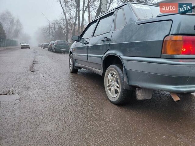 Зеленый ВАЗ 2115 Самара, объемом двигателя 1.6 л и пробегом 133 тыс. км за 1950 $, фото 5 на Automoto.ua
