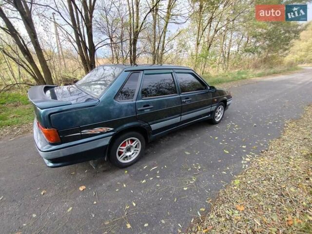 Зеленый ВАЗ 2115 Самара, объемом двигателя 1.6 л и пробегом 225 тыс. км за 1650 $, фото 9 на Automoto.ua