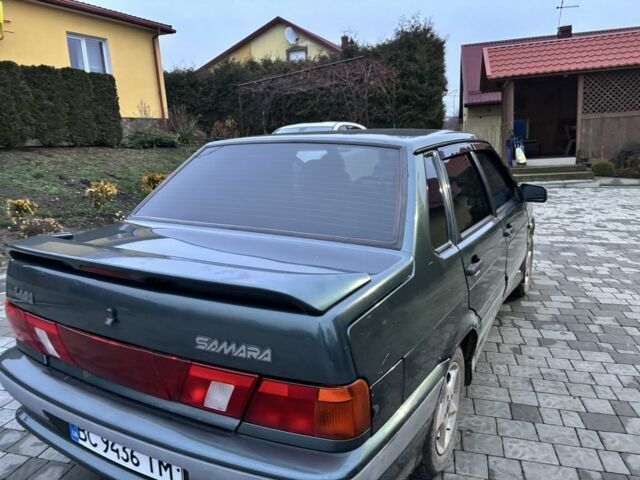 Зелений ВАЗ 2115 Самара, об'ємом двигуна 1.6 л та пробігом 138 тис. км за 2100 $, фото 5 на Automoto.ua