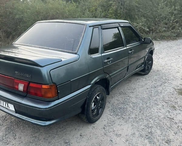 Зелений ВАЗ 2115 Самара, об'ємом двигуна 1.6 л та пробігом 196 тис. км за 1600 $, фото 3 на Automoto.ua