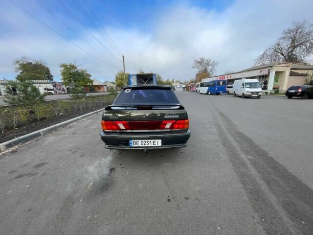 Зеленый ВАЗ 2115 Самара, объемом двигателя 1.6 л и пробегом 230 тыс. км за 2000 $, фото 4 на Automoto.ua