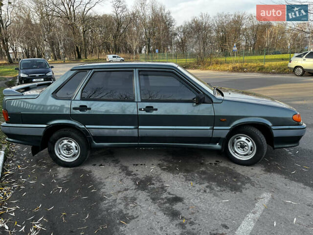 Зелений ВАЗ 2115 Самара, об'ємом двигуна 1.6 л та пробігом 206 тис. км за 2850 $, фото 4 на Automoto.ua