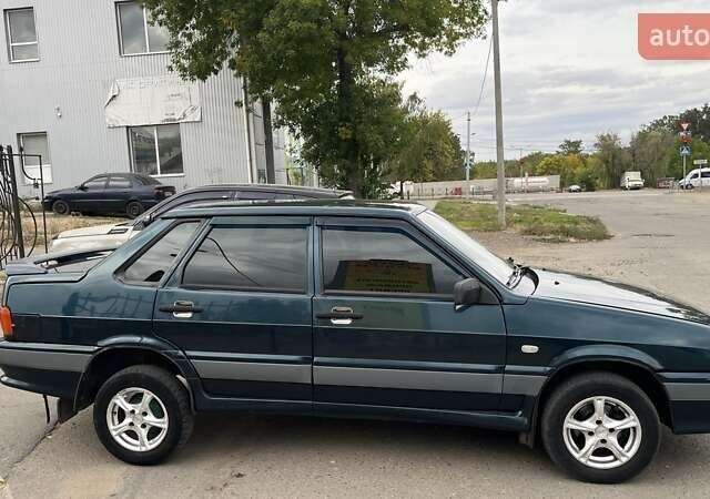 Зелений ВАЗ 2115 Самара, об'ємом двигуна 1.6 л та пробігом 190 тис. км за 2200 $, фото 3 на Automoto.ua