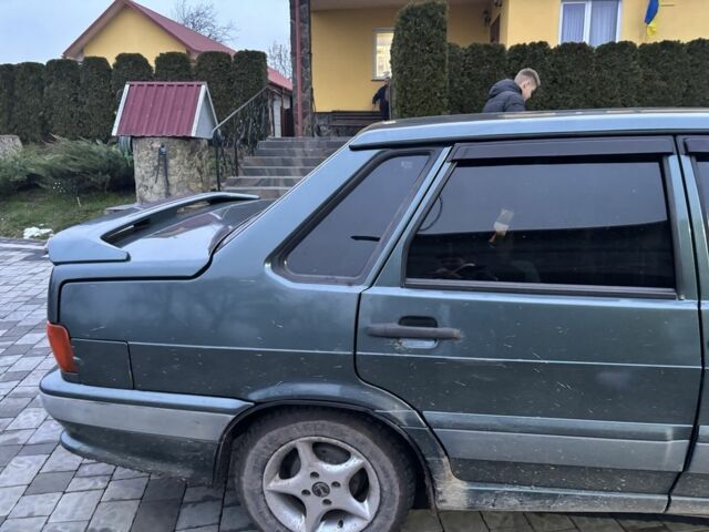 Зелений ВАЗ 2115 Самара, об'ємом двигуна 1.6 л та пробігом 138 тис. км за 2100 $, фото 4 на Automoto.ua