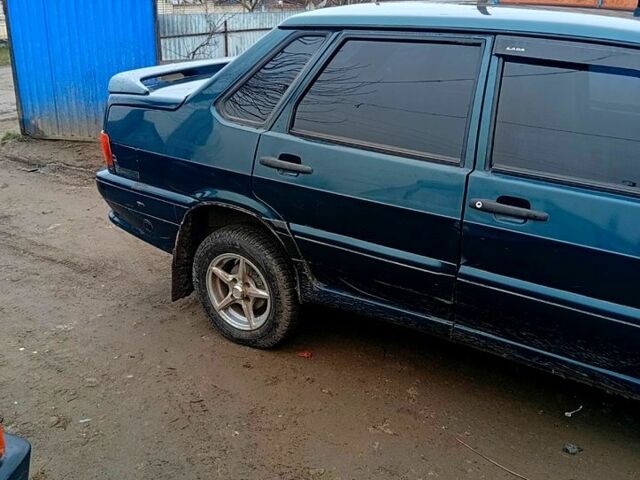 Зеленый ВАЗ 2115 Самара, объемом двигателя 1.6 л и пробегом 250 тыс. км за 2000 $, фото 6 на Automoto.ua