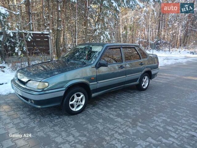 Зелений ВАЗ 2115 Самара, об'ємом двигуна 1.6 л та пробігом 138 тис. км за 1350 $, фото 14 на Automoto.ua