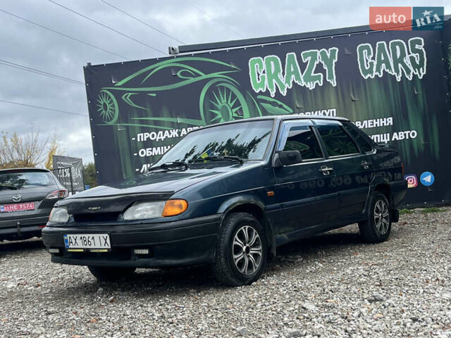Зелений ВАЗ 2115 Самара, об'ємом двигуна 1.6 л та пробігом 252 тис. км за 1700 $, фото 2 на Automoto.ua