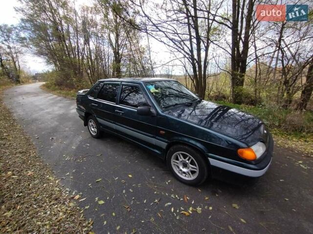 Зеленый ВАЗ 2115 Самара, объемом двигателя 1.6 л и пробегом 225 тыс. км за 1650 $, фото 10 на Automoto.ua