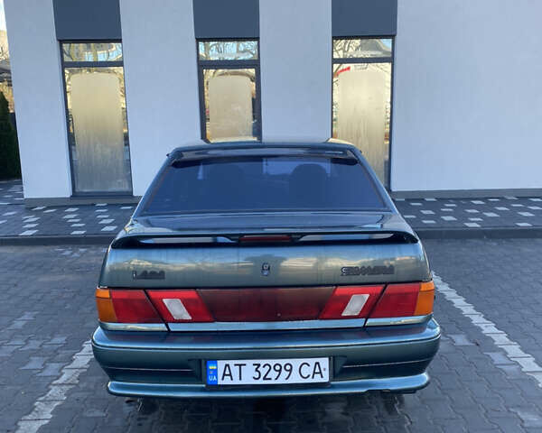 Зеленый ВАЗ 2115 Самара, объемом двигателя 1.6 л и пробегом 277 тыс. км за 1850 $, фото 6 на Automoto.ua