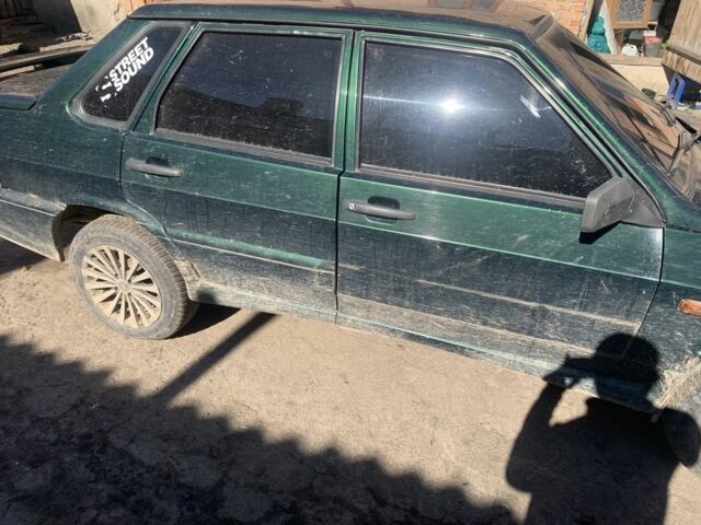 Зеленый ВАЗ 2115 Самара, объемом двигателя 1.6 л и пробегом 200 тыс. км за 901 $, фото 1 на Automoto.ua