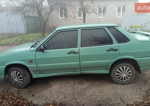 Зелений ВАЗ 2115 Самара, об'ємом двигуна 1.6 л та пробігом 240 тис. км за 1750 $, фото 2 на Automoto.ua