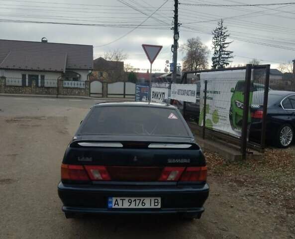 Зелений ВАЗ 2115 Самара, об'ємом двигуна 1.6 л та пробігом 230 тис. км за 1400 $, фото 1 на Automoto.ua