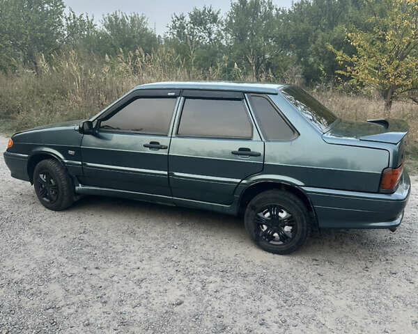Зелений ВАЗ 2115 Самара, об'ємом двигуна 1.6 л та пробігом 196 тис. км за 1600 $, фото 1 на Automoto.ua