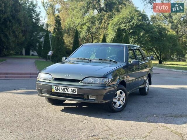Зеленый ВАЗ 2115 Самара, объемом двигателя 1.6 л и пробегом 208 тыс. км за 1999 $, фото 13 на Automoto.ua