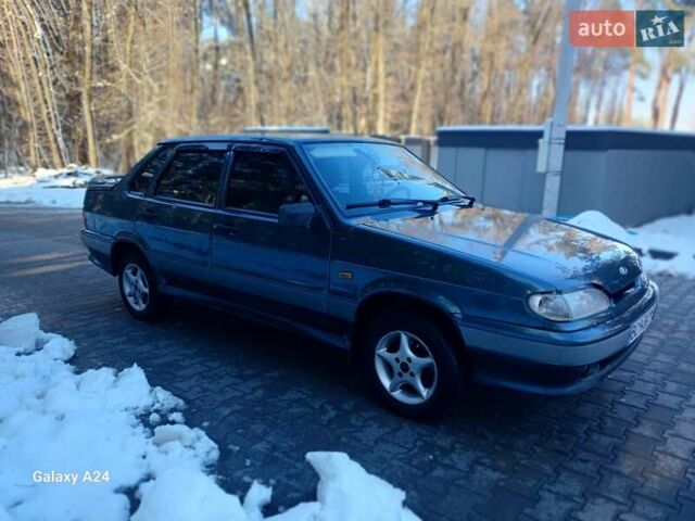 Зелений ВАЗ 2115 Самара, об'ємом двигуна 1.6 л та пробігом 138 тис. км за 1350 $, фото 22 на Automoto.ua