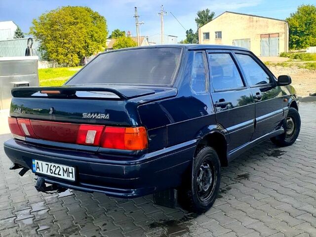 Зеленый ВАЗ 2115 Самара, объемом двигателя 1.6 л и пробегом 254 тыс. км за 1400 $, фото 3 на Automoto.ua