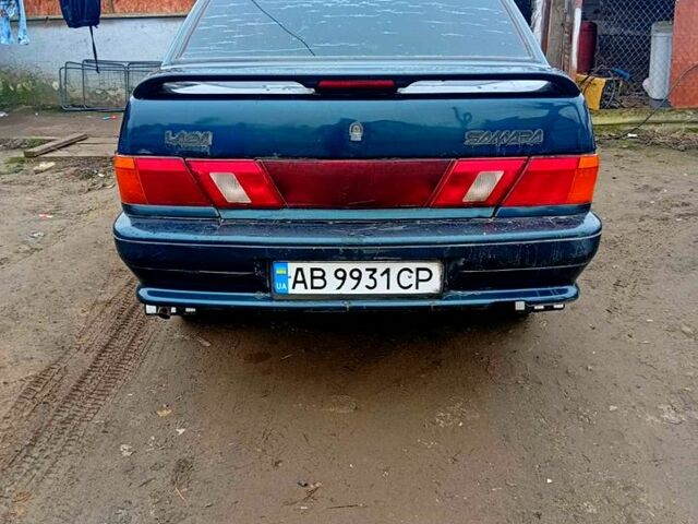 Зеленый ВАЗ 2115 Самара, объемом двигателя 1.6 л и пробегом 250 тыс. км за 2000 $, фото 3 на Automoto.ua