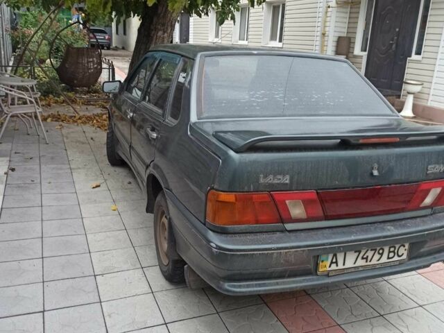 Зеленый ВАЗ 2115 Самара, объемом двигателя 1.6 л и пробегом 156 тыс. км за 1500 $, фото 7 на Automoto.ua