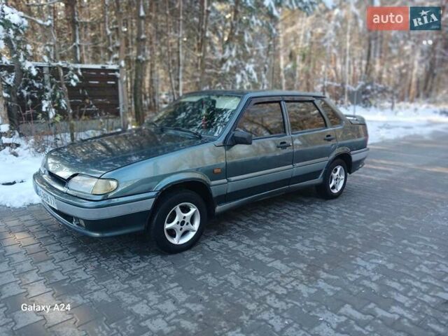 Зелений ВАЗ 2115 Самара, об'ємом двигуна 1.6 л та пробігом 138 тис. км за 1350 $, фото 17 на Automoto.ua