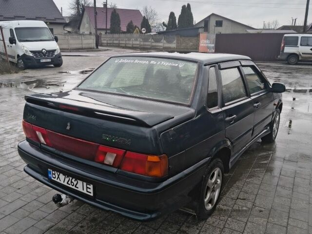 Зелений ВАЗ 2115 Самара, об'ємом двигуна 1.6 л та пробігом 185 тис. км за 2350 $, фото 2 на Automoto.ua