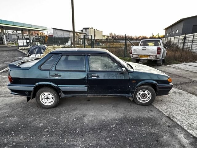 Зеленый ВАЗ 2115 Самара, объемом двигателя 1.6 л и пробегом 60 тыс. км за 713 $, фото 5 на Automoto.ua