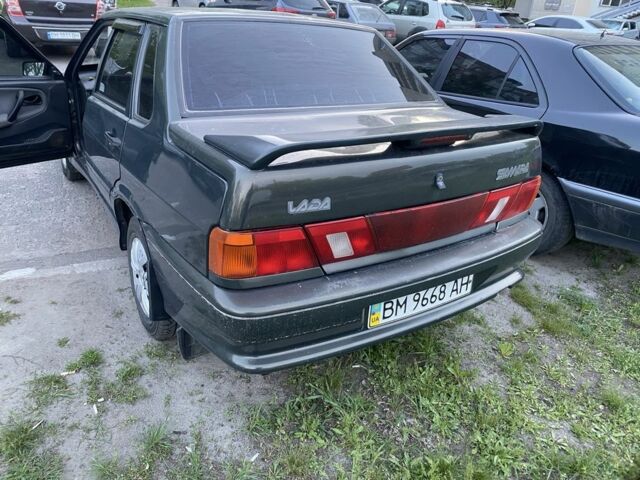 Зеленый ВАЗ 2115 Самара, объемом двигателя 1.6 л и пробегом 145 тыс. км за 2400 $, фото 4 на Automoto.ua