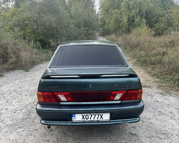 Зелений ВАЗ 2115 Самара, об'ємом двигуна 1.6 л та пробігом 196 тис. км за 1600 $, фото 2 на Automoto.ua