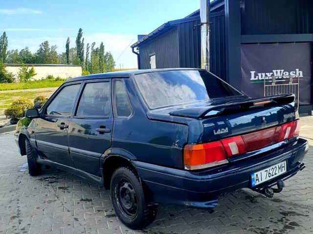 Зеленый ВАЗ 2115 Самара, объемом двигателя 1.6 л и пробегом 254 тыс. км за 1400 $, фото 2 на Automoto.ua