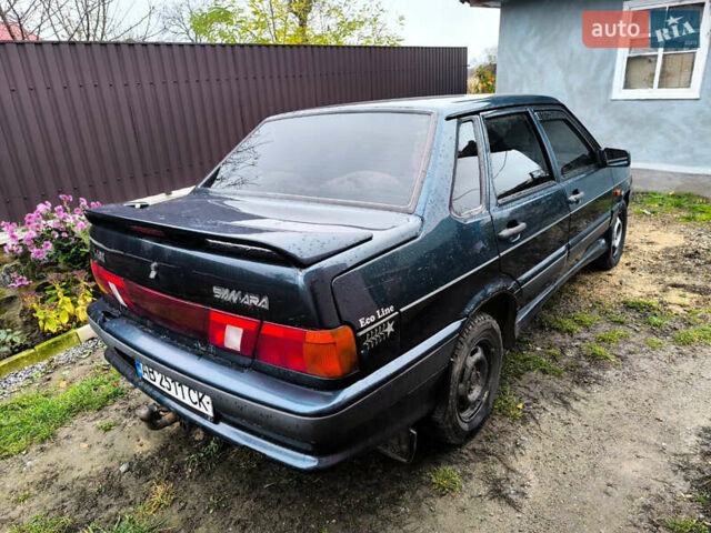 Зеленый ВАЗ 2115 Самара, объемом двигателя 1.6 л и пробегом 168 тыс. км за 1350 $, фото 2 на Automoto.ua