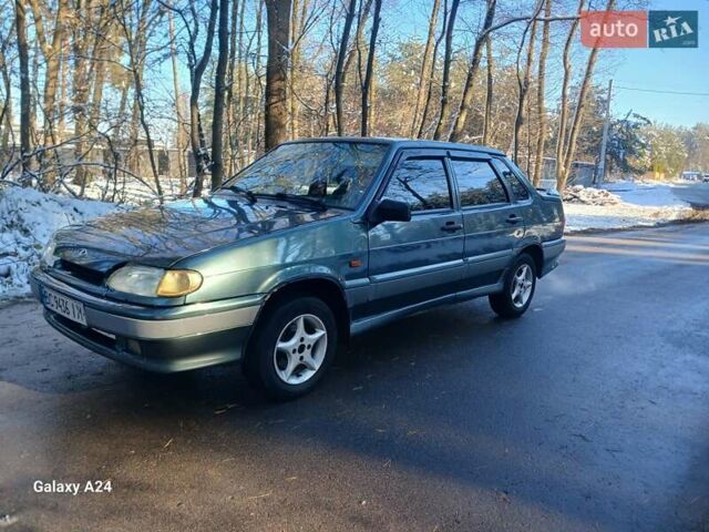 Зелений ВАЗ 2115 Самара, об'ємом двигуна 1.6 л та пробігом 138 тис. км за 1350 $, фото 8 на Automoto.ua