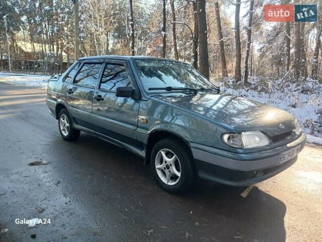 Зелений ВАЗ 2115 Самара, об'ємом двигуна 1.6 л та пробігом 138 тис. км за 1350 $, фото 6 на Automoto.ua