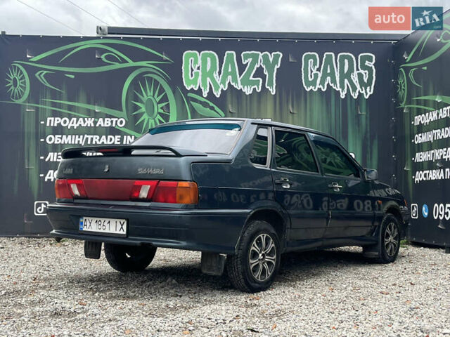 Зелений ВАЗ 2115 Самара, об'ємом двигуна 1.6 л та пробігом 252 тис. км за 1700 $, фото 5 на Automoto.ua