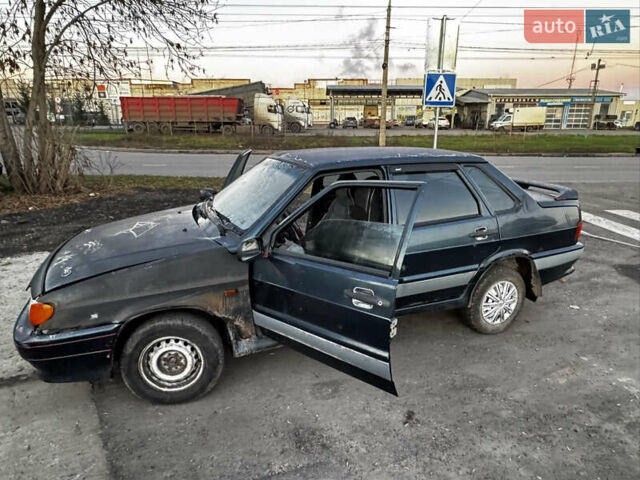 Зеленый ВАЗ 2115 Самара, объемом двигателя 1.6 л и пробегом 1 тыс. км за 711 $, фото 3 на Automoto.ua