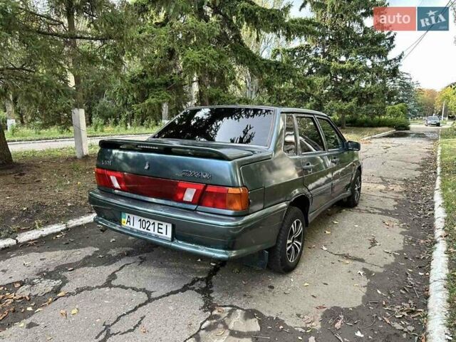 Зелений ВАЗ 2115 Самара, об'ємом двигуна 1.6 л та пробігом 249 тис. км за 1650 $, фото 5 на Automoto.ua