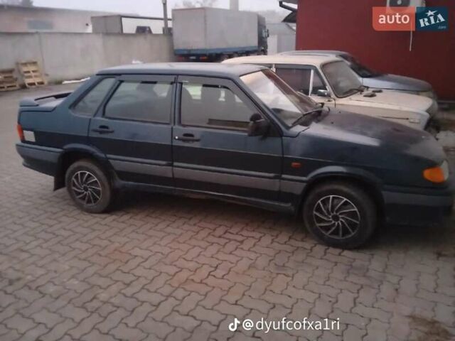 Зелений ВАЗ 2115 Самара, об'ємом двигуна 1.6 л та пробігом 250 тис. км за 1600 $, фото 3 на Automoto.ua