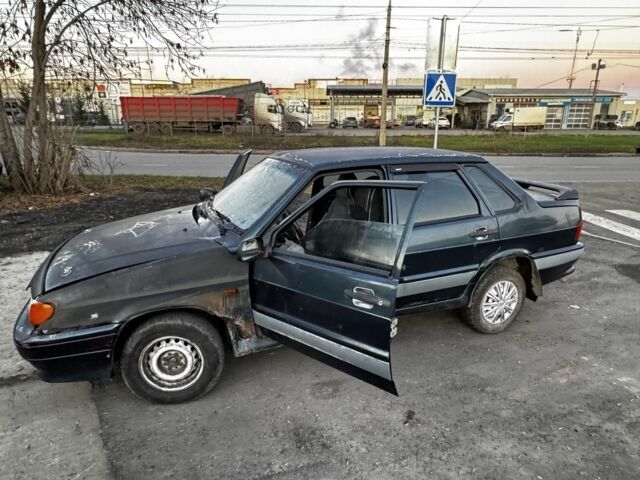Зеленый ВАЗ 2115 Самара, объемом двигателя 1.6 л и пробегом 60 тыс. км за 713 $, фото 9 на Automoto.ua